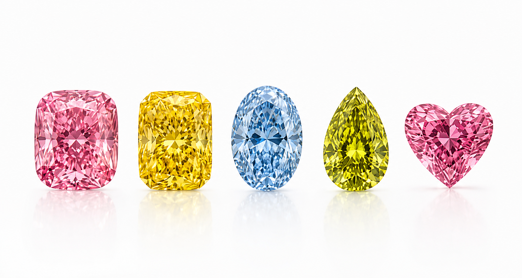 Fancy diamond selection